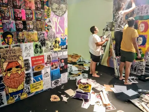 Exposição 'Os Lambes de Todo o Mundo' estreia na Galeria do largo