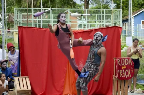 Manaus recebe 'Roda na Praça' para amantes de artes cênicas, culturais e circo