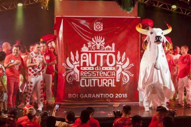 Ensaio dos Bumbás apresenta Lançamento do CD 2018 do Boi Garantido em Manaus